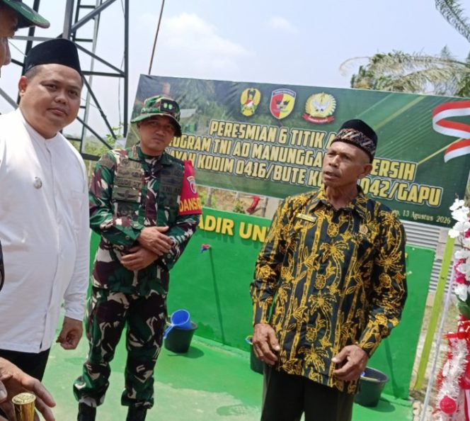 
 Dansatgas TMMD ke-129 Kodim 0416/Bute Letkol Inf Yudi Susilo Yudhanto ucapkan Terimakasih kepada Personel yang Sudah Bekerja Maksimal
