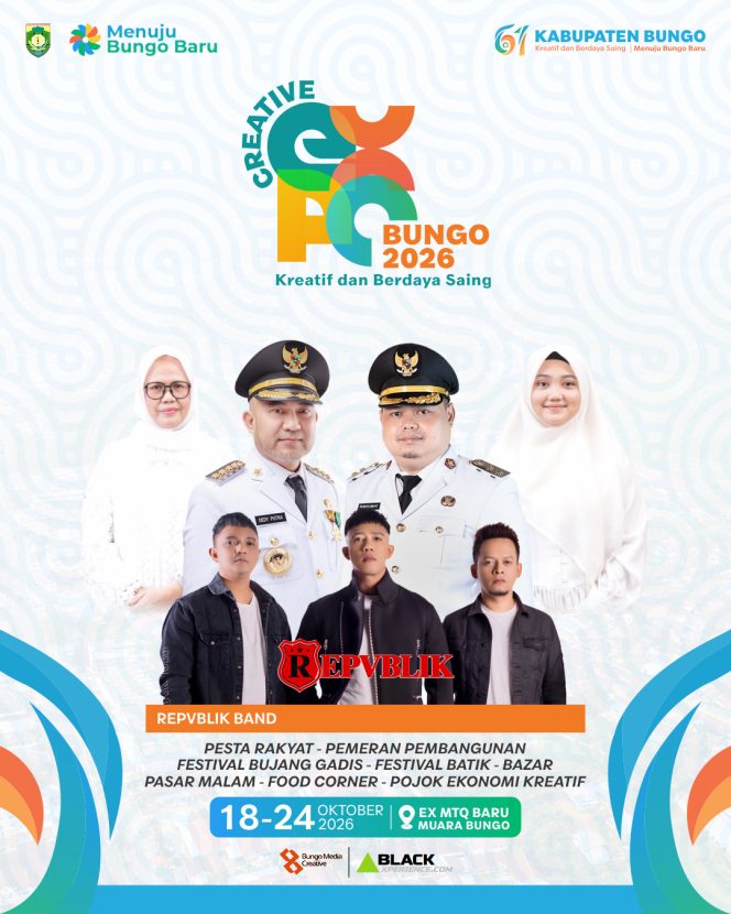 
 Pesta Rakyat, Konser Musik Bazar UMKM dan seluruh Rangkaian pada Perayaan HUT Kabupaten Bungo tetap Bergulir di Tanggal 19 Oktober Ini