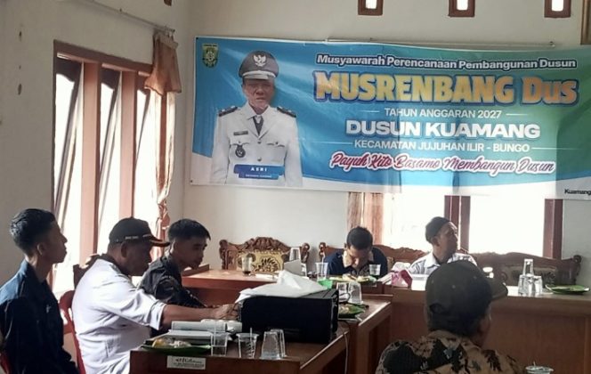 
 Musrenbangdus Berjalan Sukses, Pemdus Kuamang Berharap Usulannya Menjadi Landasan Pemerintah maupun Pokir Anggota DPRD